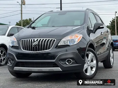 Black 2015 Buick Encore Leather for sale in Indianapolis, IN
