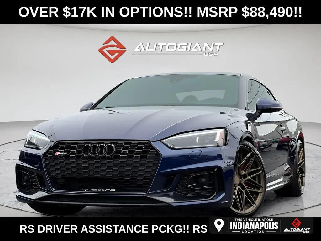 Blue 2018 Audi RS 5 2.9T for sale in Indianapolis, IN