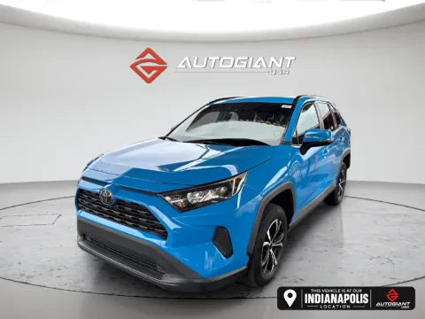 Blue 2019 Toyota RAV4 LE for sale in Indianapolis, IN