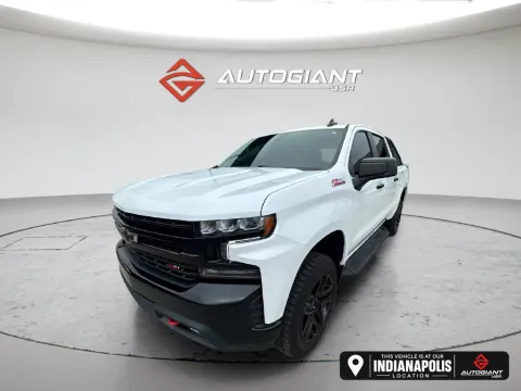White 2021 Chevrolet Silverado 1500 LT Trail Boss for sale in Indianapolis, IN