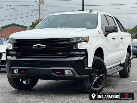 White 2021 Chevrolet Silverado 1500 LT Trail Boss for sale in Indianapolis, IN