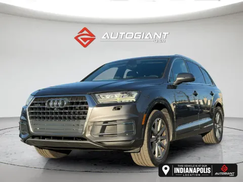 Gray 2019 Audi Q7 45 Premium Plus for sale in Indianapolis, IN