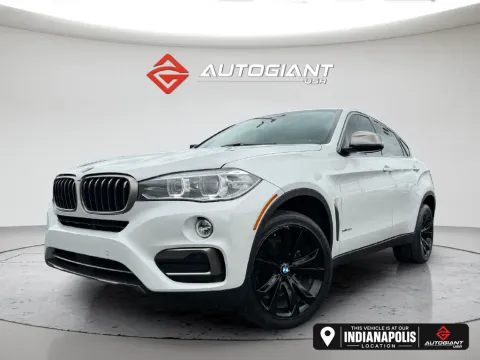 White 2017 BMW X6 xDrive35i for sale in Indianapolis, IN