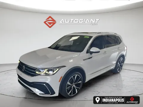 White 2022 Volkswagen Tiguan 2.0T SEL R-Line for sale in Indianapolis, IN