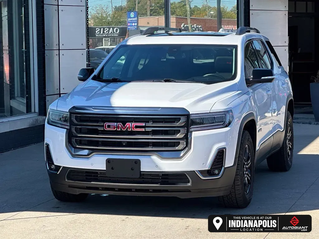 White 2022 GMC Acadia AT4 for sale in Indianapolis, IN