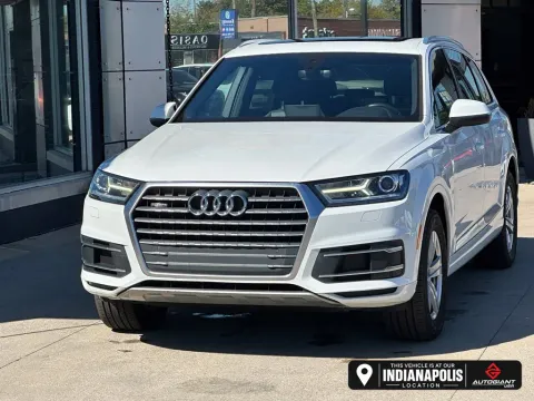 White 2019 Audi Q7 45 Premium for sale in Indianapolis, IN