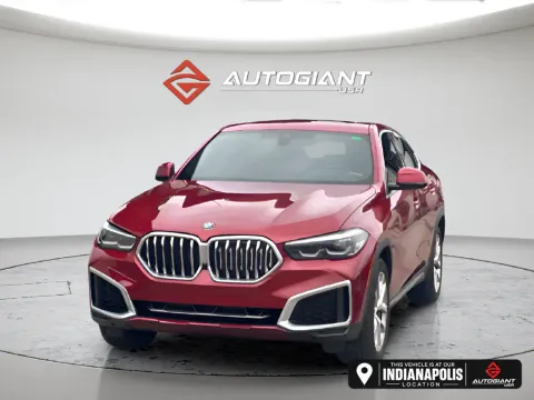 Red 2022 BMW X6 xDrive40i for sale in Indianapolis, IN