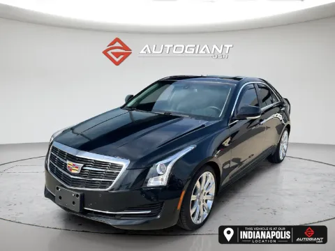 Black 2016 Cadillac ATS 2.0L Turbo Luxury for sale in Indianapolis, IN