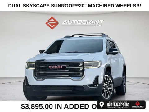 White 2020 GMC Acadia AT4 for sale in Indianapolis, IN