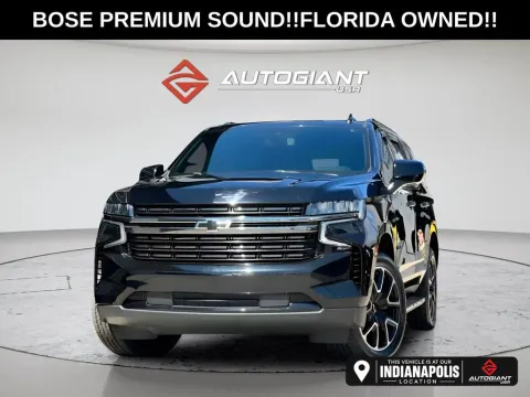 Black 2021 Chevrolet Tahoe RST for sale in Indianapolis, IN