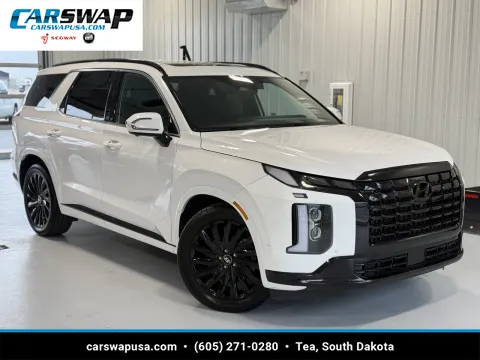 White 2024 Hyundai Palisade Calligraphy Night Edition for sale in Tea, SD