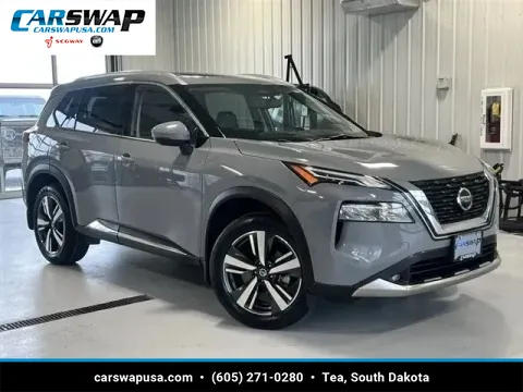Gray 2021 Nissan Rogue Platinum for sale in Tea, SD