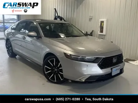 Silver 2023 Honda Accord Hybrid Touring for sale in Tea, SD