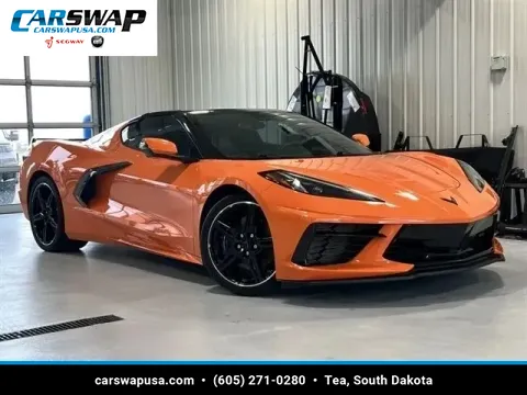 Orange 2023 Chevrolet Corvette Stingray for sale in Tea, SD