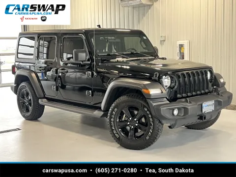 Black 2019 Jeep Wrangler Unlimited Sport Altitude for sale in Tea, SD