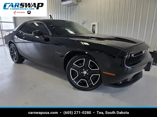 Black 2015 Dodge Challenger R/T for sale in Tea, SD