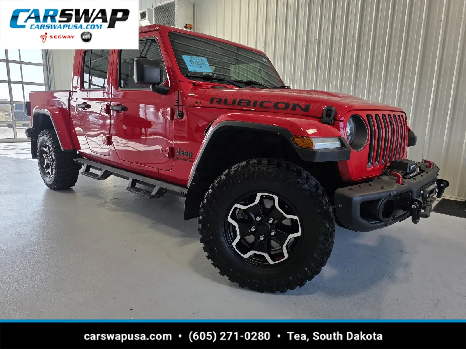 Red 2020 Jeep Gladiator Rubicon for sale in Tea, SD