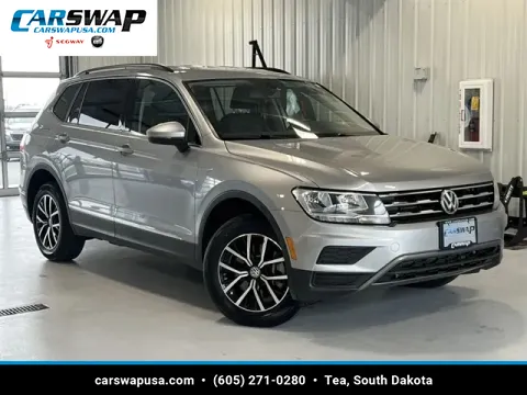 Silver 2021 Volkswagen Tiguan 2.0T SE for sale in Tea, SD