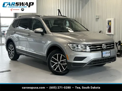 Silver 2021 Volkswagen Tiguan 2.0T SE for sale in Tea, SD