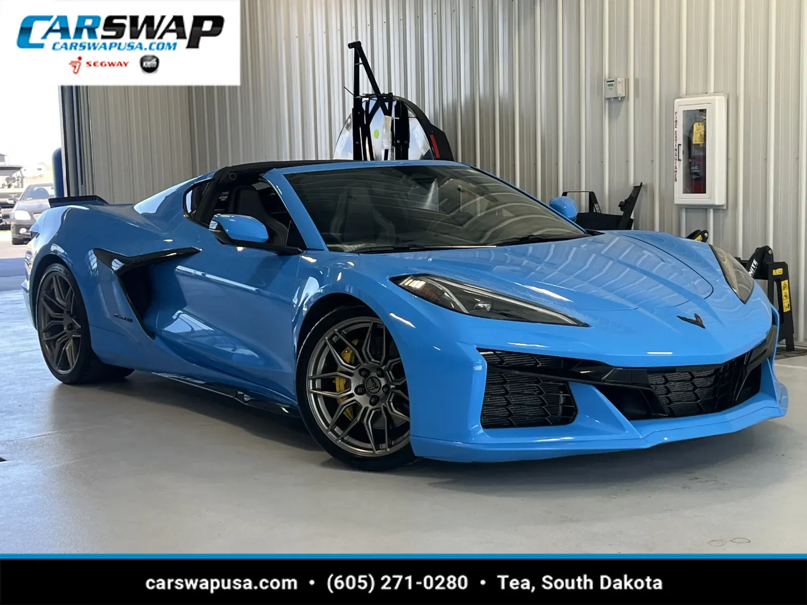 Blue 2025 Chevrolet Corvette Z06 for sale in Tea, SD