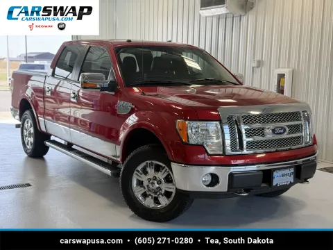 Red 2010 Ford F-150 Lariat for sale in Tea, SD