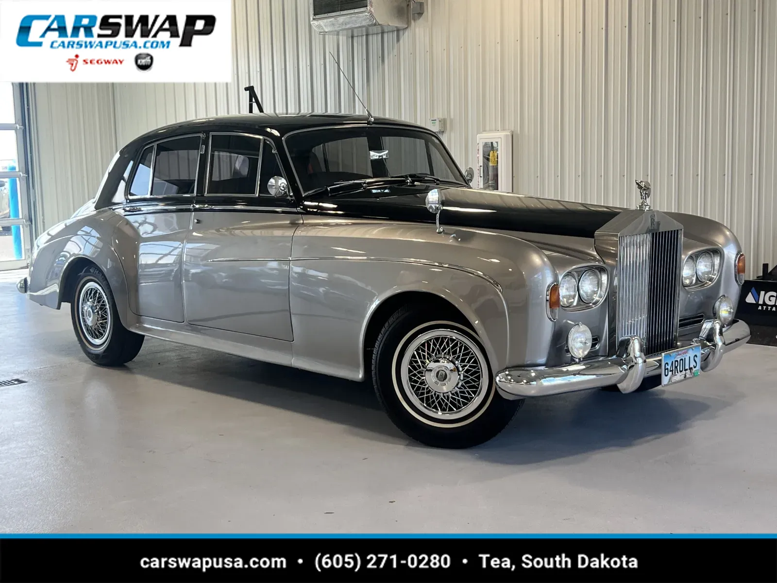 Silver 1964 Rolls Royce Silver Cloud III for sale in Tea, SD