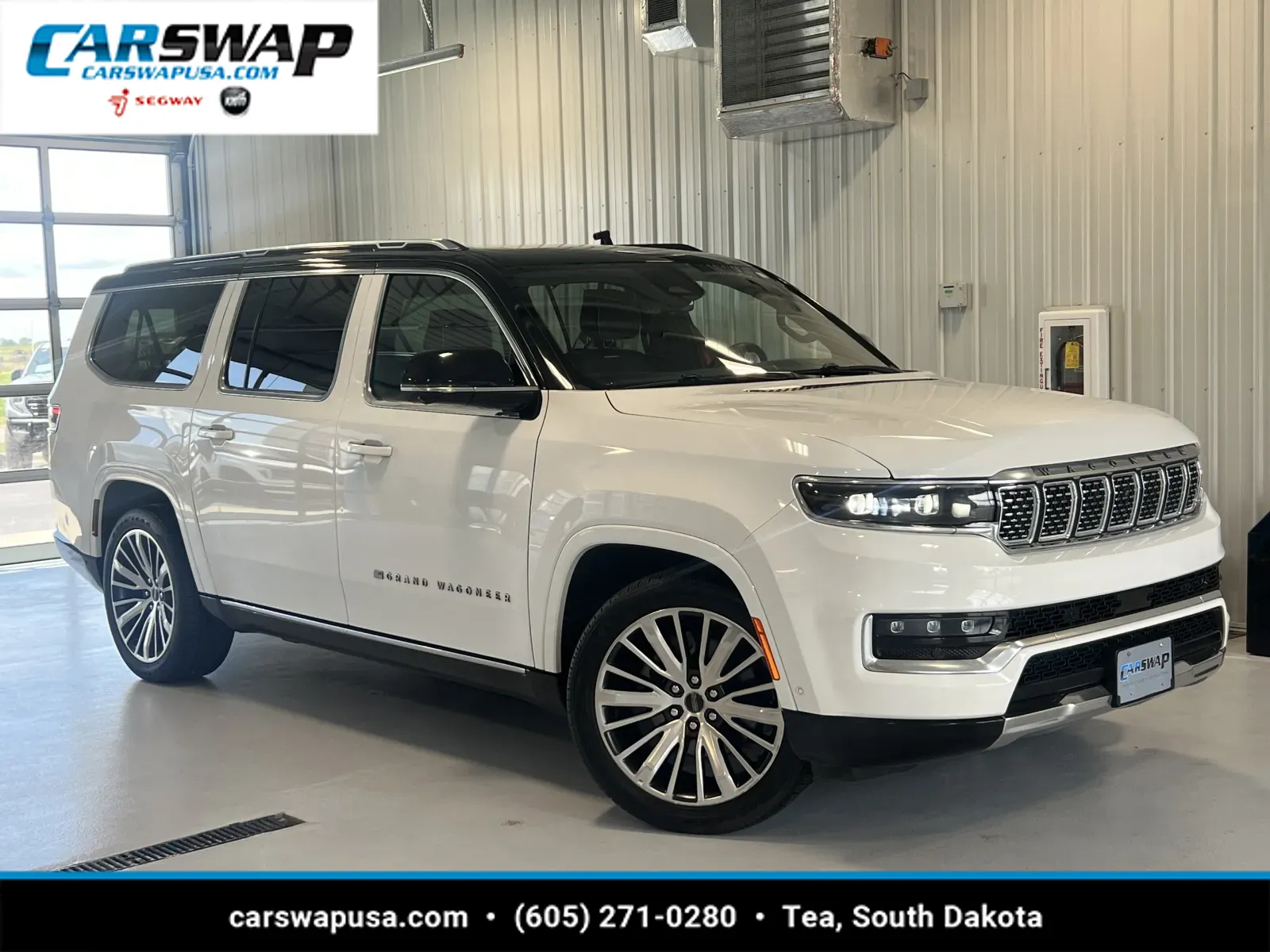 White 2024 Jeep Grand Wagoneer L Series III for sale in Tea, SD