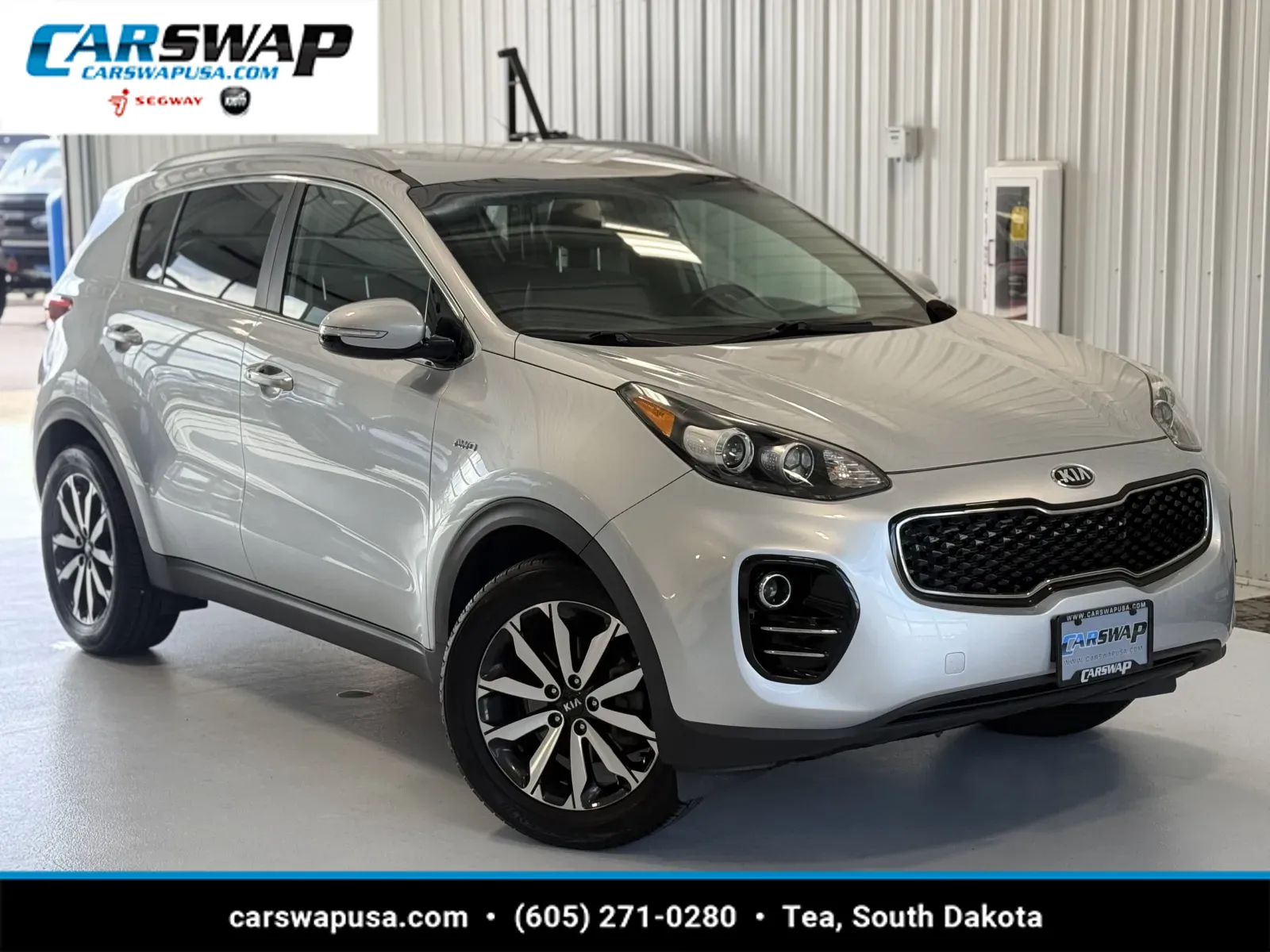 Silver 2019 Kia Sportage EX for sale in Tea, SD