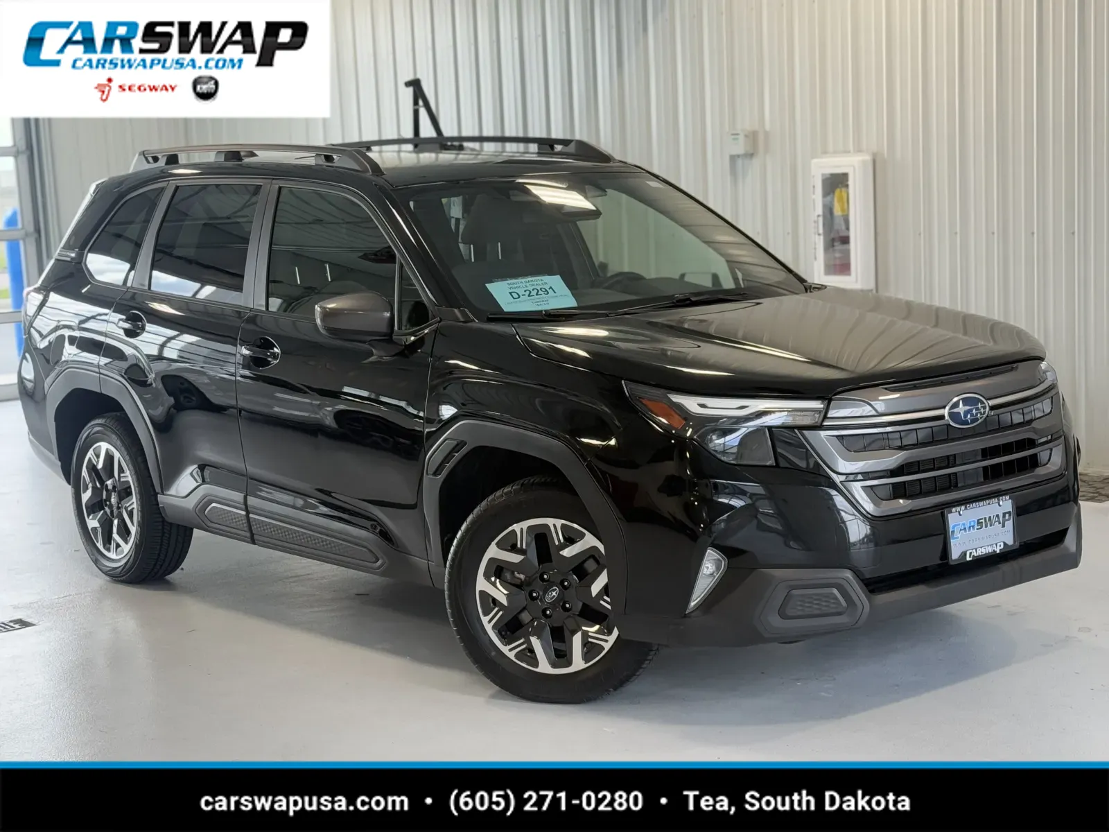 Black 2025 Subaru Forester Premium for sale in Tea, SD