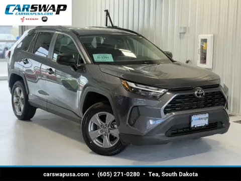 Gray 2025 Toyota RAV4 Hybrid LE for sale in Tea, SD