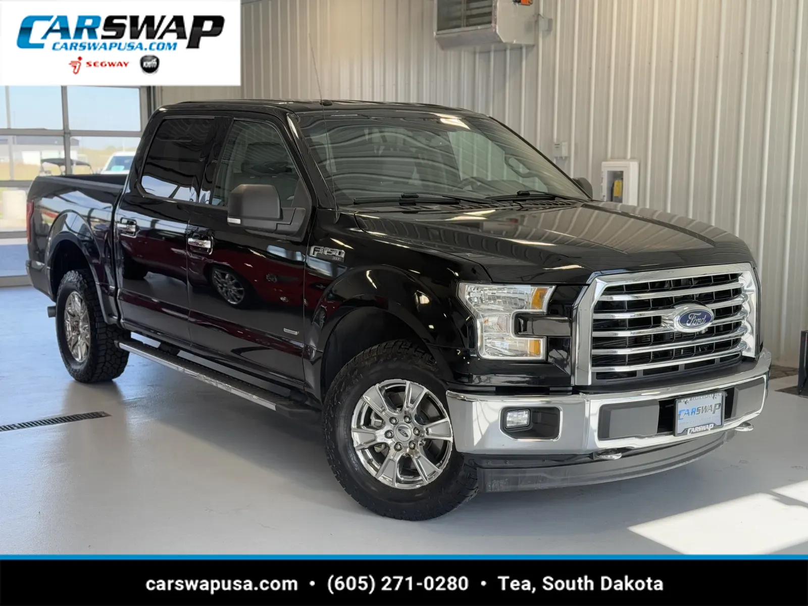 Black 2017 Ford F-150 XLT for sale in Tea, SD