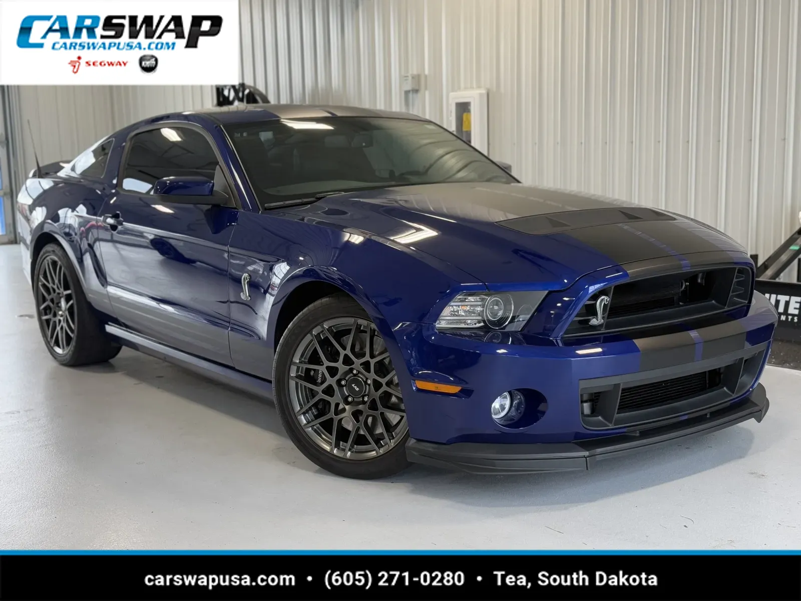 Blue 2014 Ford Mustang Shelby GT500 for sale in Tea, SD