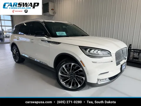 White 2021 Lincoln Aviator Reserve for sale in Tea, SD