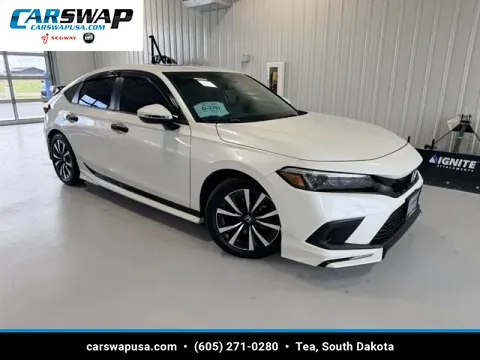 White 2023 Honda Civic EX-L for sale in Tea, SD