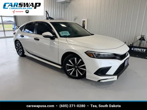 White 2023 Honda Civic EX-L for sale in Tea, SD