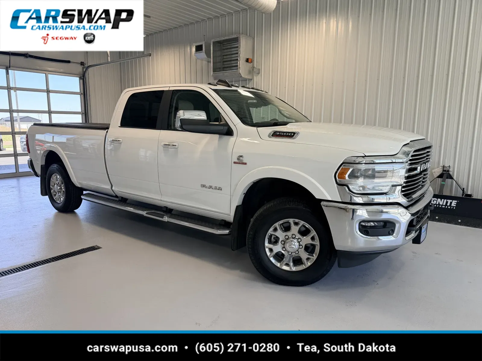 White 2022 Ram 3500 Laramie for sale in Tea, SD