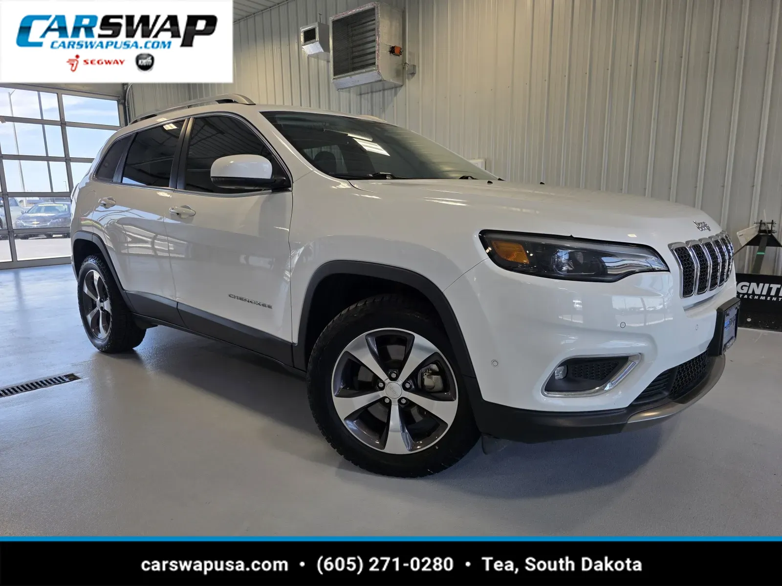 White 2019 Jeep Cherokee Limited for sale in Tea, SD