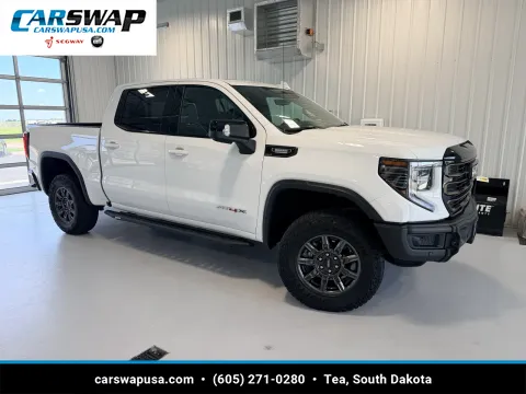 White 2025 GMC Sierra 1500 AT4X for sale in Tea, SD
