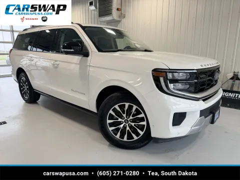 White 2025 Ford Expedition Max Platinum for sale in Tea, SD