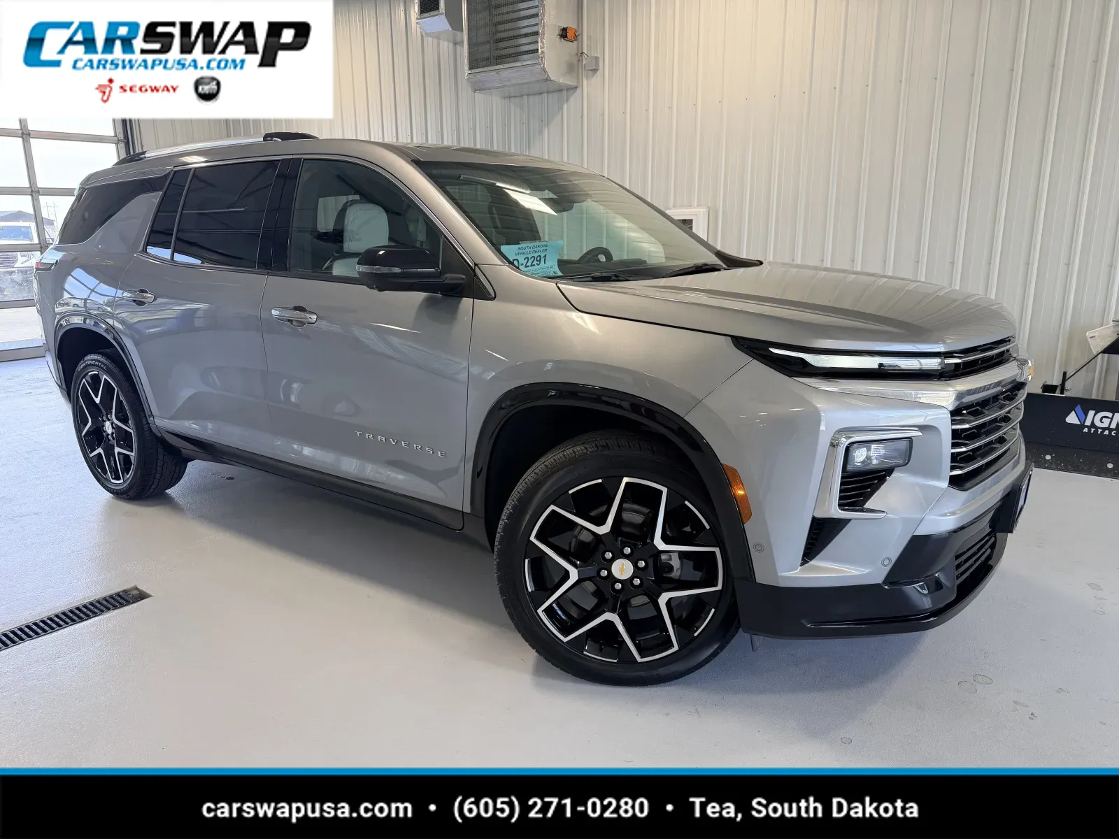 Gray 2025 Chevrolet Traverse High Country for sale in Tea, SD