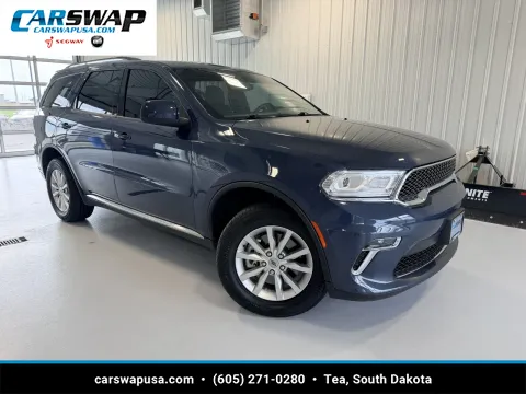 Blue 2021 Dodge Durango SXT Plus for sale in Tea, SD
