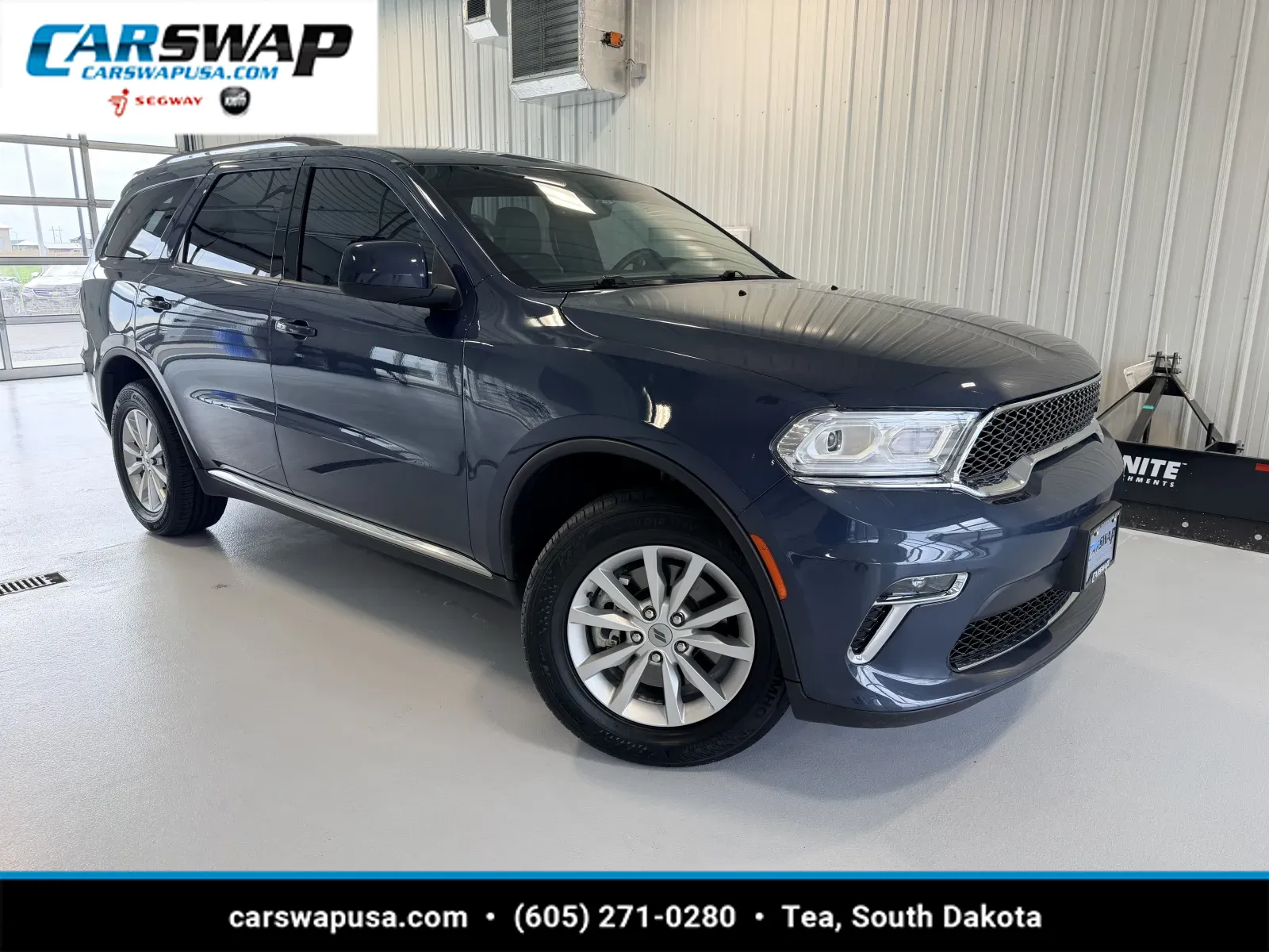 Blue 2021 Dodge Durango SXT Plus for sale in Tea, SD