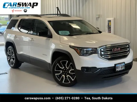 White 2019 GMC Acadia SLT-1 for sale in Tea, SD