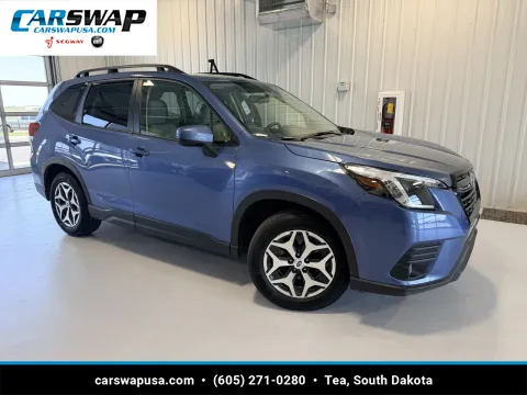 Blue 2023 Subaru Forester Premium for sale in Tea, SD