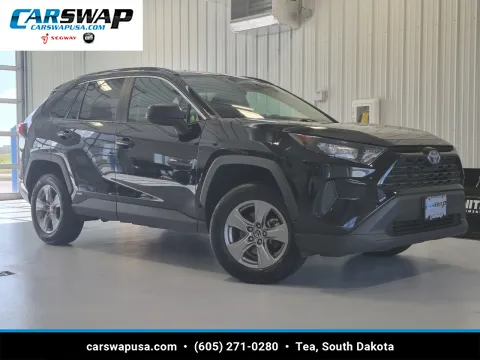 Black 2022 Toyota RAV4 Hybrid LE for sale in Tea, SD