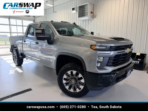 Gray 2024 Chevrolet Silverado 2500HD Custom for sale in Tea, SD