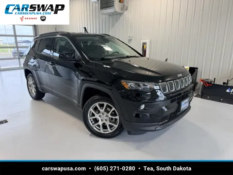 Black 2022 Jeep Compass Latitude Lux for sale in Tea, SD