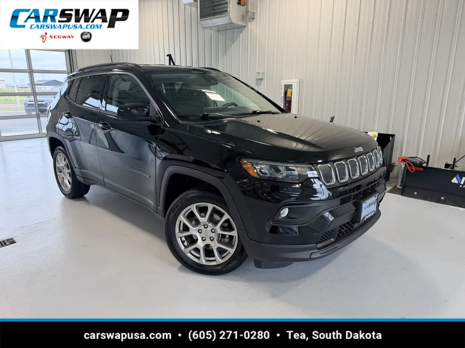 Black 2022 Jeep Compass Latitude Lux for sale in Tea, SD