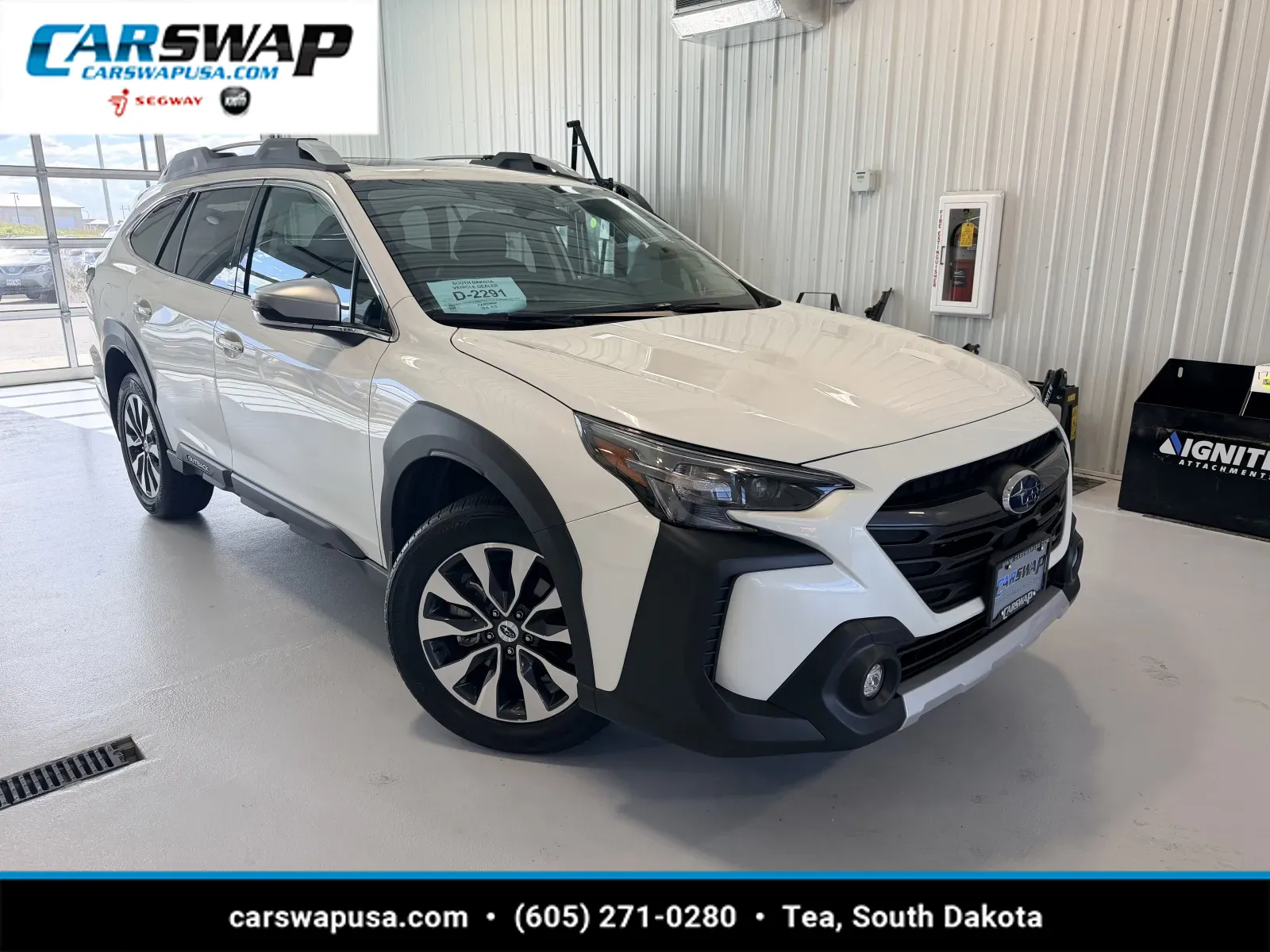 White 2024 Subaru Outback Touring for sale in Tea, SD