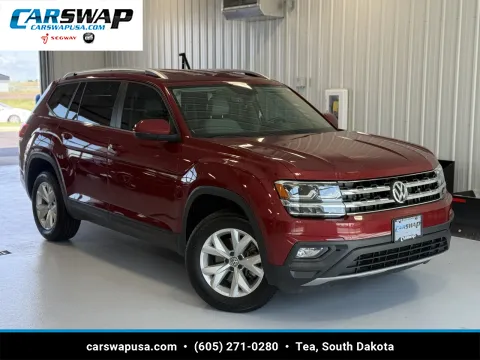 Red 2018 Volkswagen Atlas 3.6L V6 SE for sale in Tea, SD